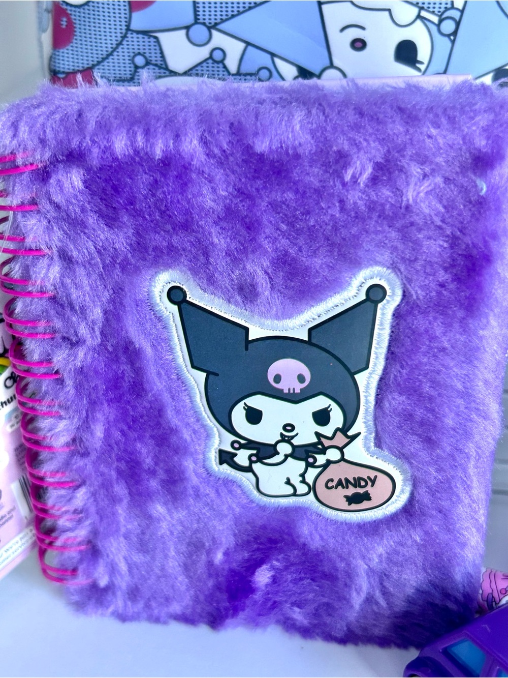 💜(KUR352) Kuromi Adorable 7-Piece Travel Pouch Bundle! - Picture 7 of 10